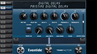 Eventide H9  Digital Delay プリセットデモ [upl. by Ronald901]