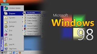 A Tour of Windows 98  Software Showcase [upl. by Adrian428]