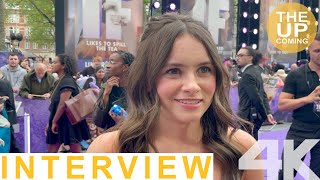 Cailey Fleming interview on If at London premiere [upl. by Rodman]