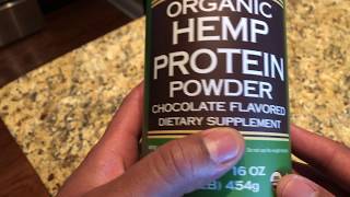 HEMP PROTEIN REVIEW FROM TRADER JOES [upl. by Nareik337]