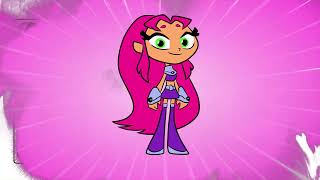 Starfire Teen Titans drawing and coloring video drawtube28 [upl. by Gavrielle]