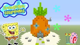 Minecraft Tutorial How To Make Spongebob Squarepants House quotSpongebob Squarepantsquot [upl. by Bria]