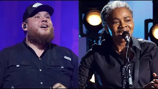 Luke Combs Says He Wanted to ‘Crawl Into a Hole’ After Tracy Chapman Discovered ‘Fast Car’ Mistake [upl. by Ailesor931]