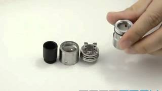 Velocity Styled RDA Rebuildable Dripping Atomizer at FastTechcom [upl. by Haswell]