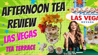 Afternoon Tea REVIEW The Tea Terrace in Las Vegas NV USA [upl. by Yelsha]