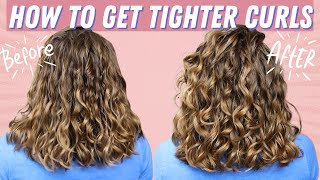 10 HACKS FOR TIGHTER CURLS [upl. by Llennoj762]