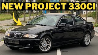 I BOUGHT A BMW E46 NEW PROJECT CAR [upl. by Ecyal]