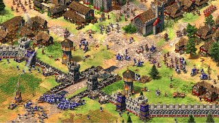 StarCraft 2 player tries a REAL RTS Age of Empires 2 [upl. by Yenolem]