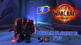 ¡Controlando Warsong 🔥 Chamán elemental The War Within PvP [upl. by Adriano347]