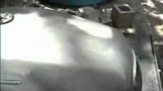 1980 Suzuki GS750 Restoration Project part 15 gas tankmpg [upl. by Rihaz769]