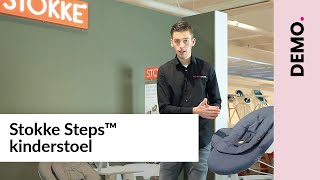 Stokke® Steps™ kinderstoel  Demo [upl. by Ellehsram]