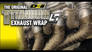 Titanium Exhaust Wrap From Design Engineering Inc [upl. by Eelak]