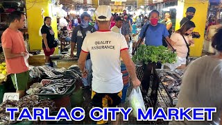 TARLAC CITY PUBLIC MARKET TOUR in 2022  A Visit To Tarlac Philippines BIGGEST WET MARKET [upl. by Fionna]