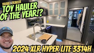 2024 Toy Hauler of the Year 2024 XLR Hyper Lite 3314H [upl. by Atteuqram]