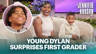 JHud Helps Young Dylan Surprise This Swaggy First Grader [upl. by Airbmak]