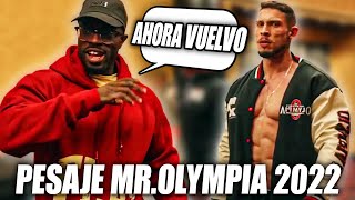 INTENTARON ELIMINAR A RAMON DINO  RUFF DIESEL TAMPOCO DIO PESO MAS SOBRE EL PESAJE MR OLYMPIA 2022 [upl. by Heger]