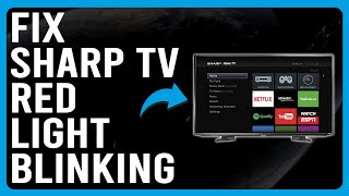 How To Fix Sharp Roku TV Red Light Blinking How To Troubleshoot Sharp Roku TV Blinking Red Light [upl. by Wu]