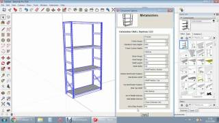 Metalsistem Super123 Sketchup Components [upl. by Aym]