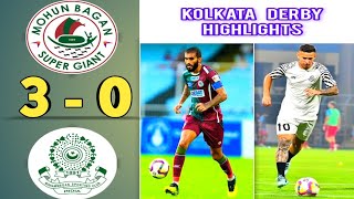 Mohunbagan SG vs Mohammedan SC Match Highlights  Kolkata Derby  ISL 2024 [upl. by Ynneb]