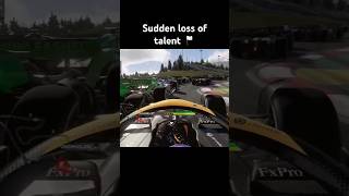 Well 🏳 f124 f1 redbullring racing gasr incident crash austriangp [upl. by Sirromed82]