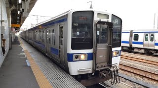 JR東日本 415系 1500番台 K540編成 常磐線 勝田駅 [upl. by Zetneuq]