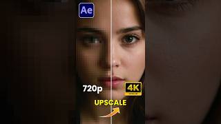 How To Upscale Video Quality  After Effects upscale videoquality [upl. by Hatty]