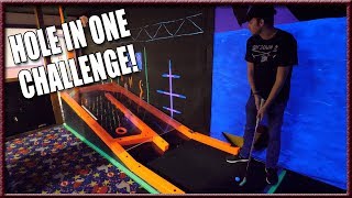 CAN WE BREAK OUR MINI GOLF HOLE IN ONE RECORD  Brooks Holt [upl. by Rennane]