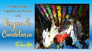 Viajamos a Tuxtla Chico Chiapas  Tradicionales Tapetes en honor a la Virgen de Candelaria [upl. by Gamin]