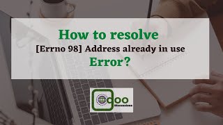 How to resolve Address already in use Error  Odoo Discussions [upl. by Haldi]