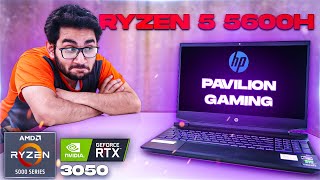 This 3050 Laptop Has A Decent Gaming Performance HP Pavilion Gaming  Ryzen 5 5600H RTX 3050 [upl. by Arabel]