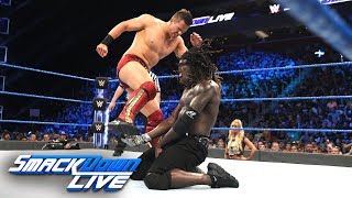 RTruth vs The Miz SmackDown LIVE Sept 4 2018 [upl. by Hawthorn501]