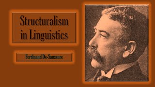 Structuralism in linguistics Literary Theory and Criticism [upl. by Llenrod]