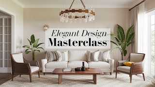 Elegant Design Masterclass Transform Your Home with Stunning Interior Inspirations [upl. by Bauer]