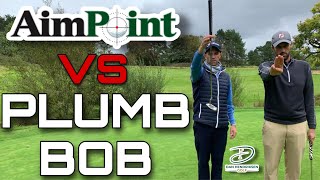 PUTTING  AIMPOINT v PLUMB BOB [upl. by Olathe503]