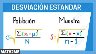 Desviación estándar en una población y muestra  Introdución  Fx991EX [upl. by Corydon859]