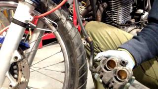 XT600e Front Brake Review and Rebuild [upl. by Lyons]