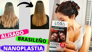 ✨ NANOPLASTIA en CASA  ALISADO BRASILEÑO  Orgánico y Vegano PASO a PASO [upl. by Grekin65]