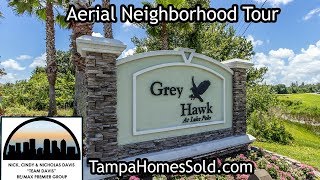 Grey Hawk at Lake Polo Odessa FL  Neighborhood Tour [upl. by Carlynn]