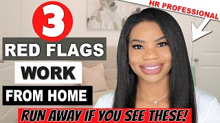 3 Red Flags In An Online Job Scam  Signs of a FAKE Job Dont Ignore These Or Youll Get Scammed [upl. by Enaxor]