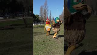 ¡A BAILAR CON LOS PERSONAS DE LA GRANJA DE ZENÓN shortsyoutube [upl. by Hannon649]