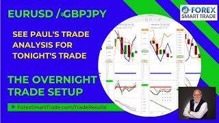 Forex Smart Trades Overnight Trade Setup with Paul McMann  Simple amp Accurate080624 [upl. by Adolphus]