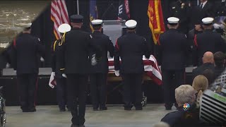 Funeral service held for Wichita firefighter Ty Voth [upl. by Ariahaj70]