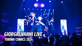 Giorgio Vanni LIVE  Torino Comics 2024 [upl. by Nelad481]