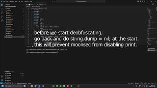 How to deobfuscate Moonsec V3 with all Options LOADK GETGLOBAL CALL [upl. by Obola]