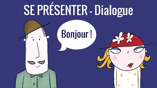 Se présenter en français fle dialogue niveau A1 débutant – communication 1bis [upl. by Marder414]