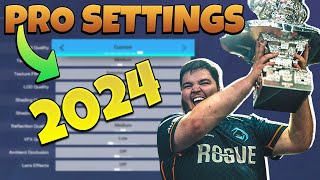 The BEST SIEGE SETTINGS to Use in 2024  PRO PLAYERS SETTINGS [upl. by Ytirev]