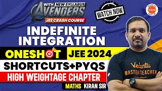 Indefinite Integration  ONESHOT  Shortcuts  PYQS  Calculus  JEE 2024  JEE 2025  Kiran Sir [upl. by Zeuqcaj818]