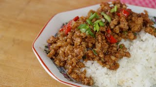 How to Cook Minced Pork StirFry  Easy Minced Pork Recipes  Bodian Life [upl. by Esirtal]