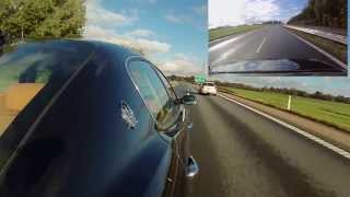 Maserati Quattroporte 180mph sound by Capristo [upl. by Grider]