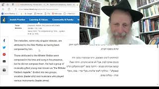 HaYom Yom Songs of the 1st Two Chabad Rebbes [upl. by Annehs]